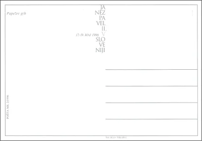 JANEZ PAVEL II. V SLOVENIJI